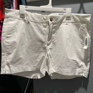 Old Navy Everyday White Shorts